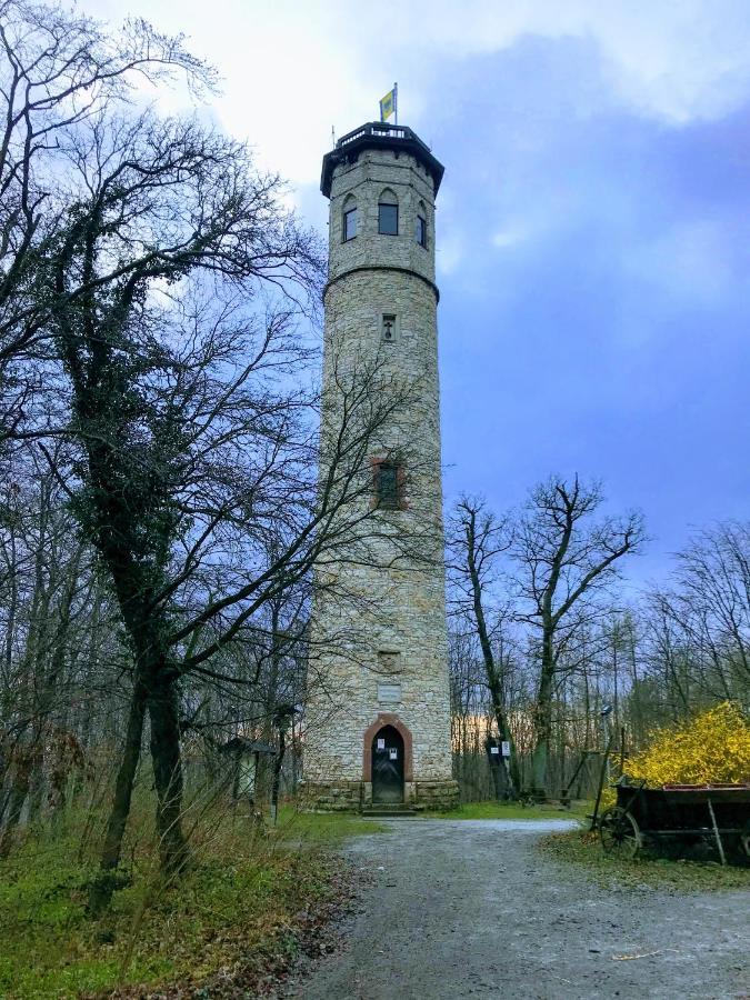 Ferienwohnung Morgensonne Am Kurpark Bad Berka - Parkplatz - Spielplatz - Wlan - 2 Schlafzimmer المظهر الخارجي الصورة